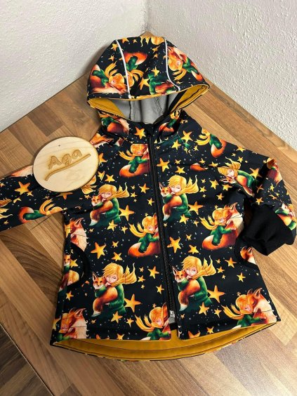 Softshell bunda malý princ FLEECE