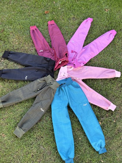 Softshell kalhoty BERÁNEK - jednobarevné