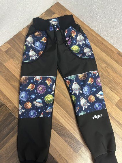 Softshell kalhoty planety - LETNÍ