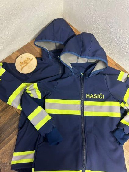 Softshell bunda HASIČI - FLEECE