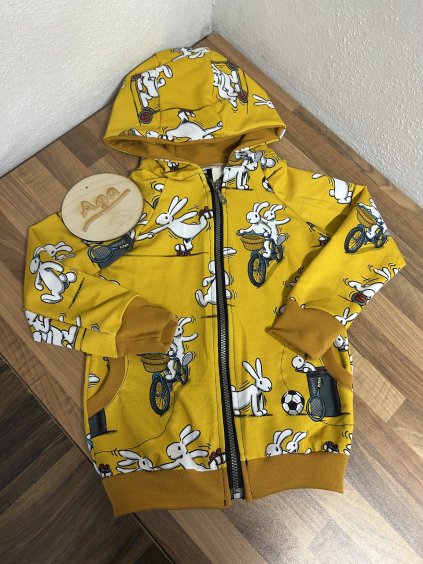 Mikina Bob a Bobek na hořčicové