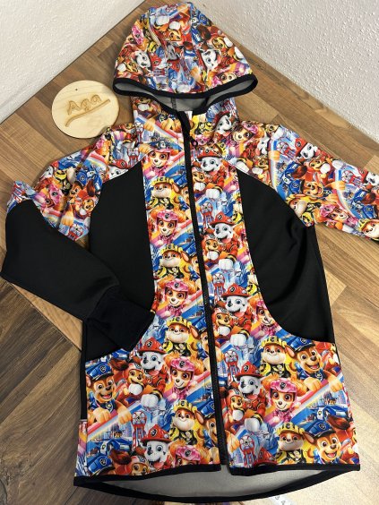 Softshell bunda psí parta FLEECE