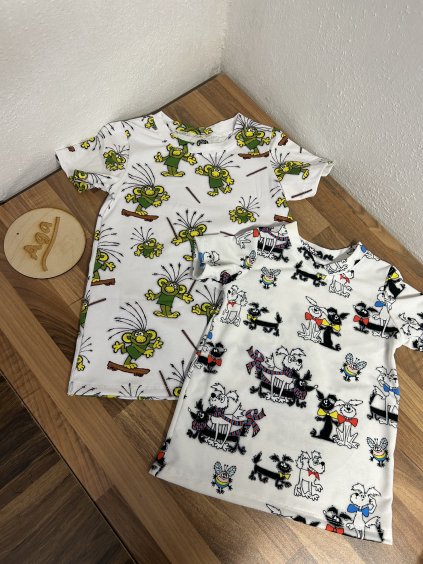 Trička - výběr vzorů dívky