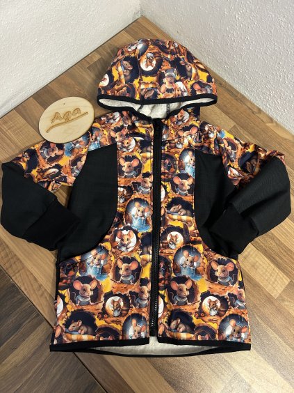 Softshell bunda myšák v noře BERÁNEK
