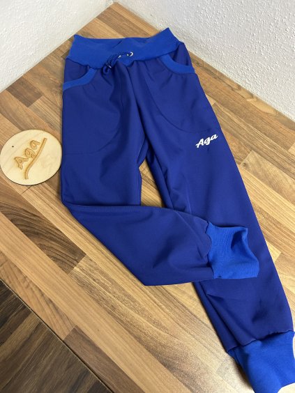Softshell kalhoty modré vel. 110- FLEECE