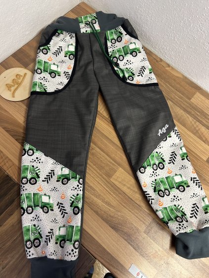 Softshell kalhoty popelář - BERÁNEK