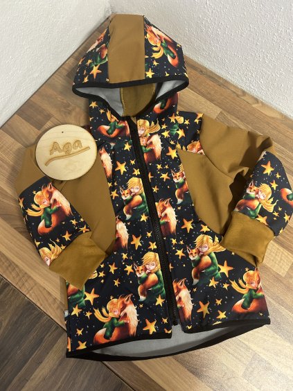 Softshell bunda malý princ FLEECE