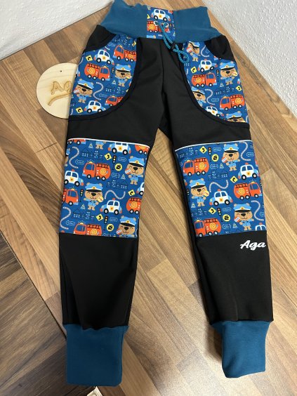 Softshell kalhoty strážník vel. 104- FLEECE