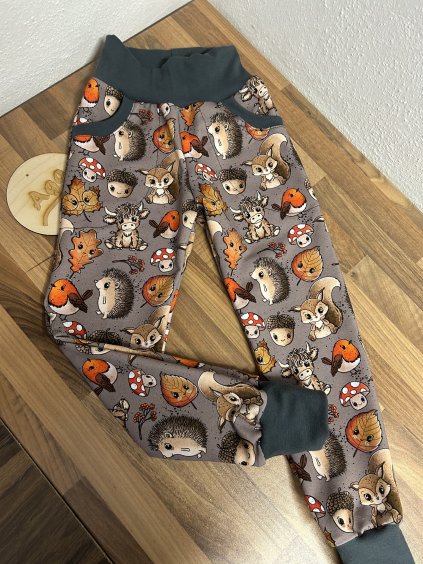 Tepláky - zviřátka na podzim