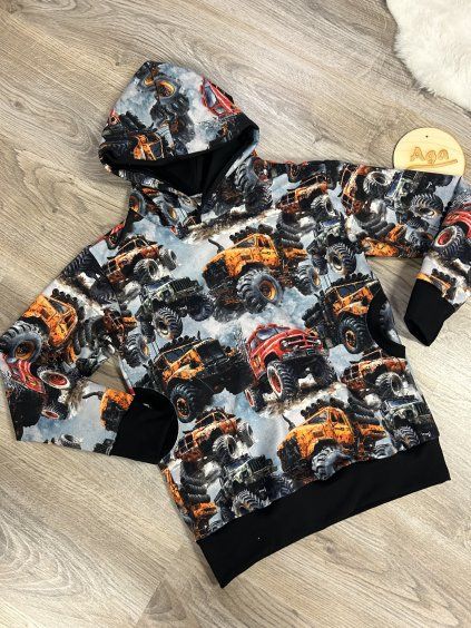 Mikina - terénní auta