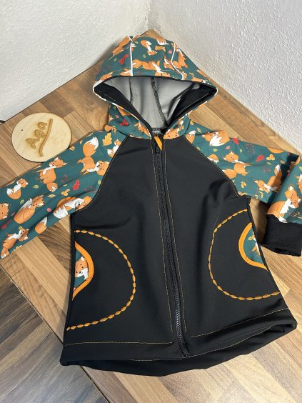 Softshell bunda lištičky FLEECE