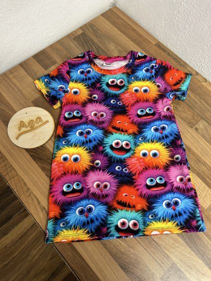 Tričko - veselé příšerky