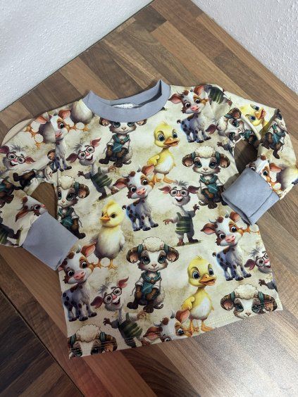 Tričko - jarní zvířátka