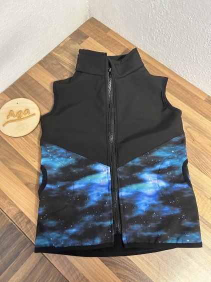 Softshell vesta - mlhovina