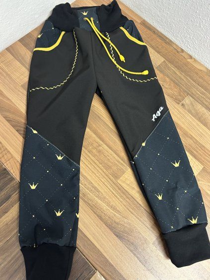 Softshell kalhoty korunky - FLEECE