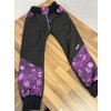 Softshell kalhoty myšák s růží - FLEECE