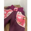 Softshell kalhoty princezny podklad fuchsie- FLEECE