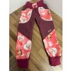 Softshell kalhoty princezny podklad fuchsie- FLEECE