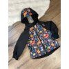 Softshell bunda lesní malovaná zvířátka -  FLEECE