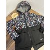 Softshell parka/ bunda bobule s černým základem FLEECE