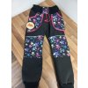 Softshell kalhoty  hvězdy černý základ- FLEECE