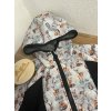 Softshell bunda zvířátka v zimní krajině BERÁNEK