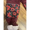 Softshell kalhoty  vlčí máky - BERÁNEK