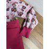 Softshell parka/ bunda růžový traktůrek FLEECE