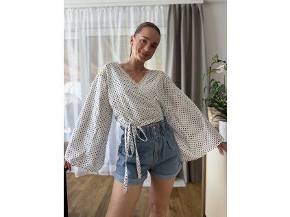 Puntíkatá halenka S - M