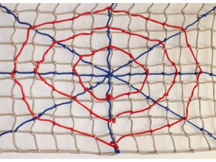 Síťovaná Bavlněná nástěnka  "Spiderman" - 85 x 130 cm