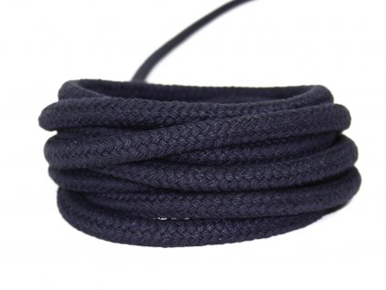 Klasik bavlněné lano Velvetina - černá
