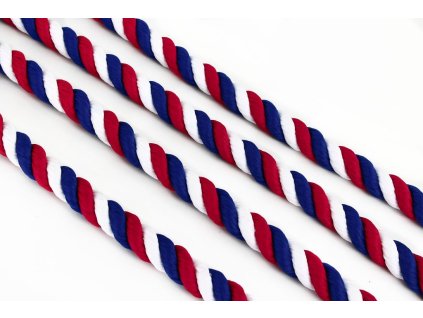 Stáčené lano Trikolora – Matné, Polyester