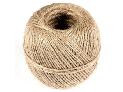 2mm Jutový motouz - 100g/60m