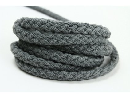 Tandem bavlněná šňůra Velvetina - šedá