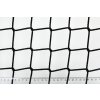 Ochranná síť - černá, 5x5cm, role