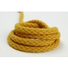 Tandem bavlněná šňůra Velvetina - žlutá
