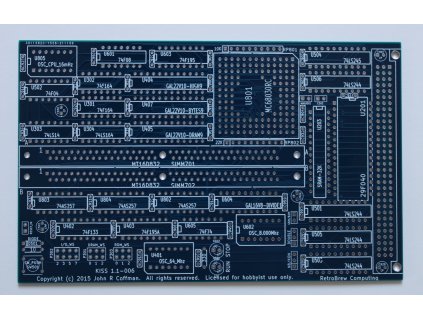 ECB KISS-68030 KISS 68030 SBC N8VEM project 4 layer PCB