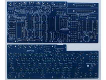 Omega MSX2 V1.5 Z80 SBC + Keyboard V1.1 PCB