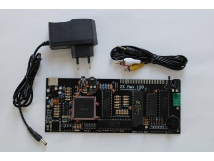 ZX MAX 128 Spectrum clone Harlequin assembled