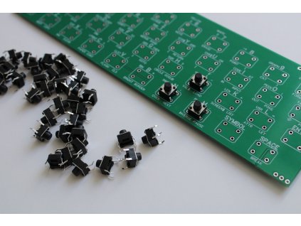 ZX Spectrum Harlequin Keyboard GREEN