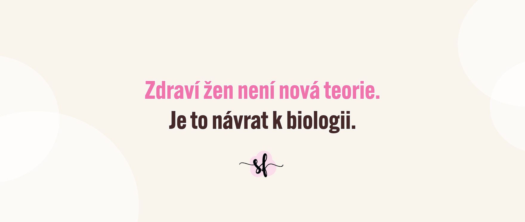 zdraví žen není nová teorie