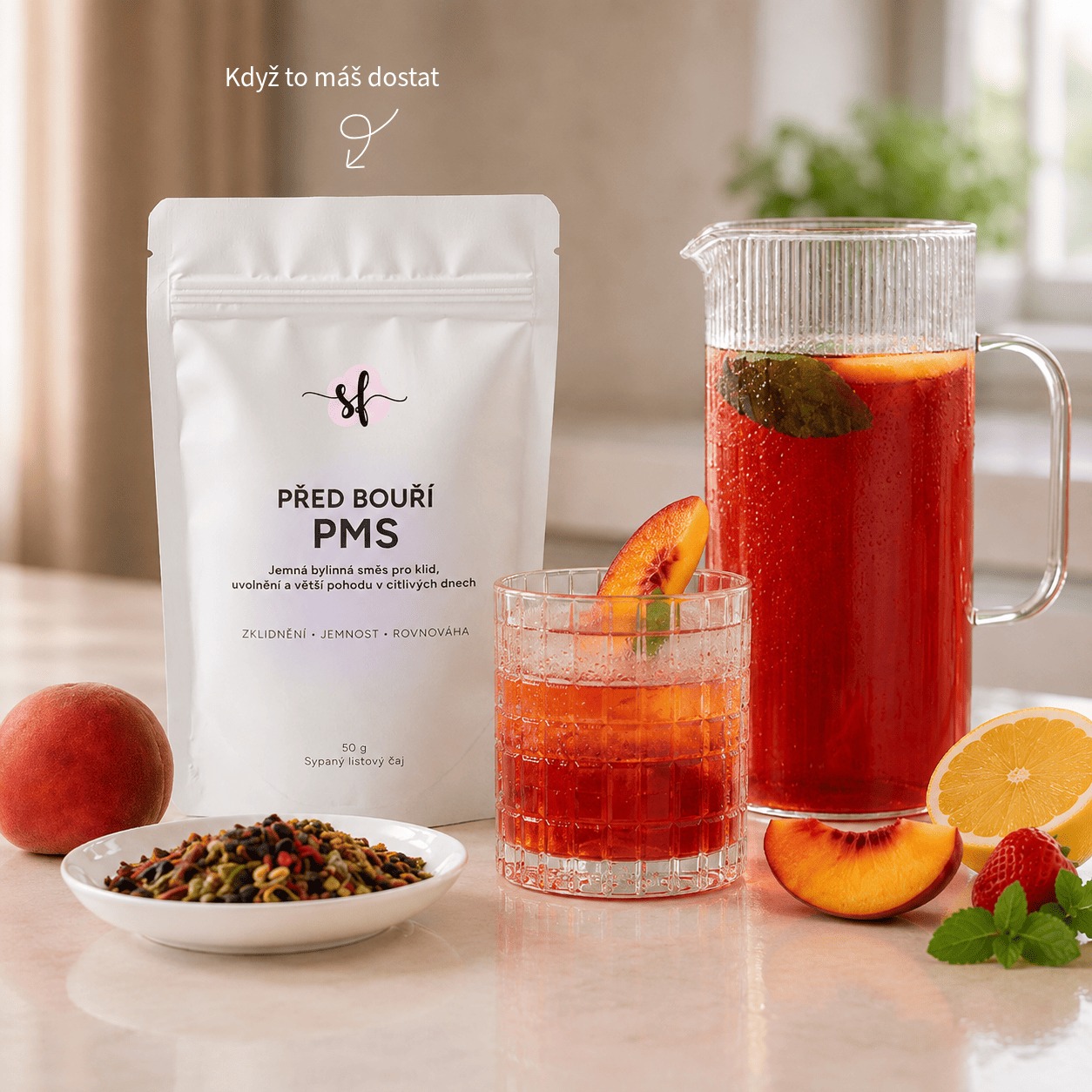 PMS čaj
