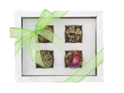 set kvetoucich caju bila