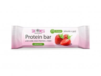 sixfitness protein bar jahoda