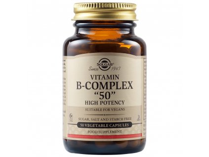 vitamin b complex 50 50 capsule solgar 3993