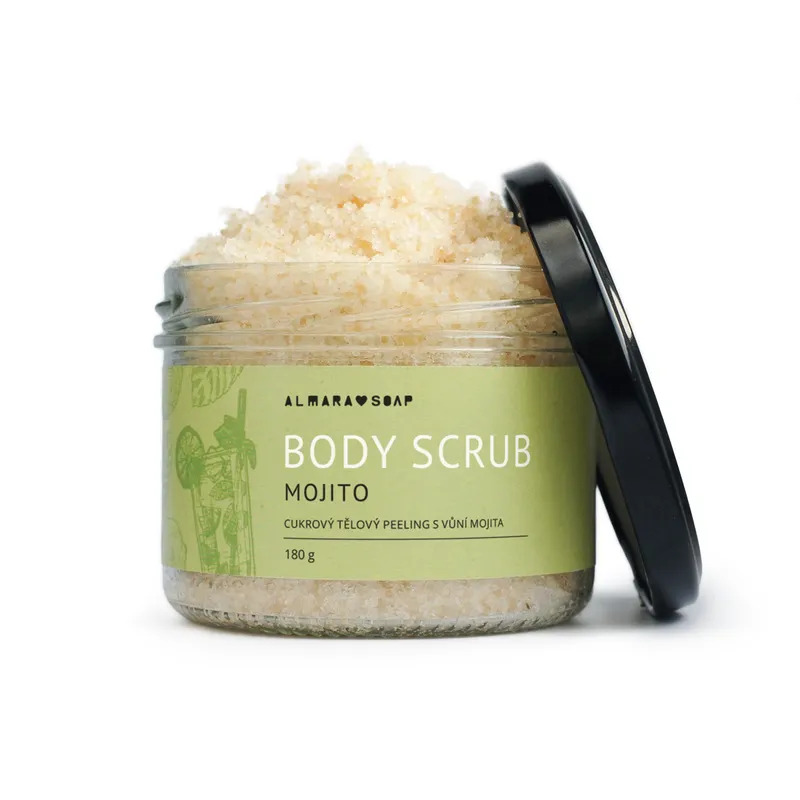 Přírodní scrub na tělo - Mojito