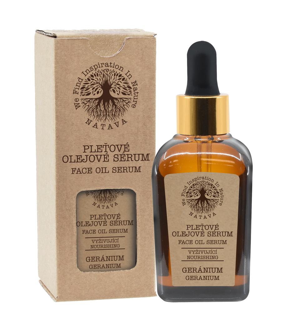 Pleťové olejové sérum - Geránium 30ml