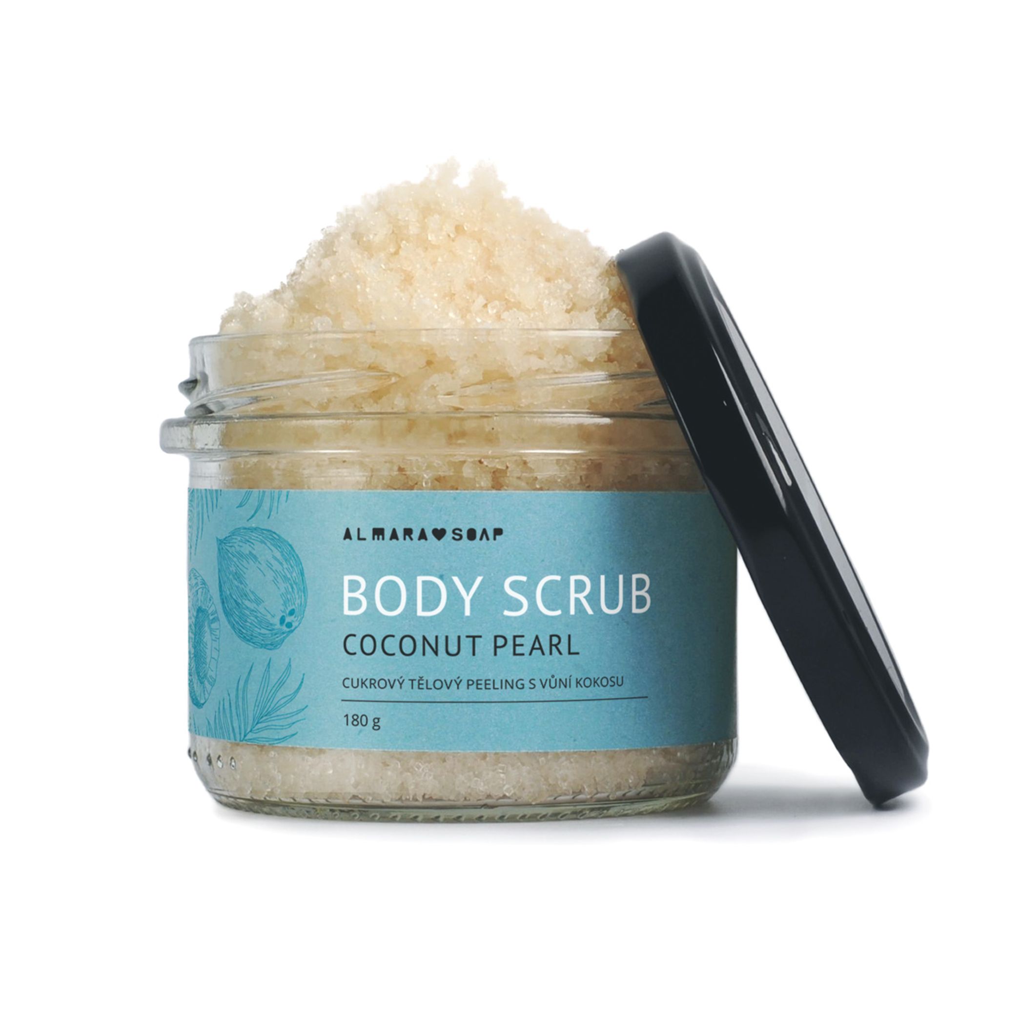 Přírodní scrub na tělo - COCONUT PEARL