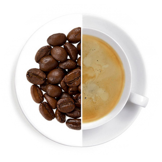 Barbados bez kofeinu - zrnková káva,aromatizovaná Balení:: 100 g