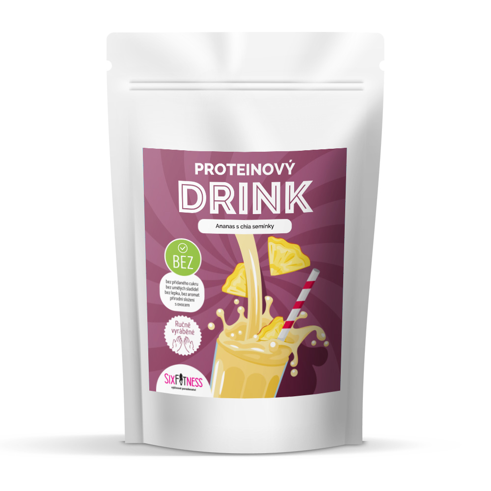 Proteinový DRINK - ananas Množství:: 500 g